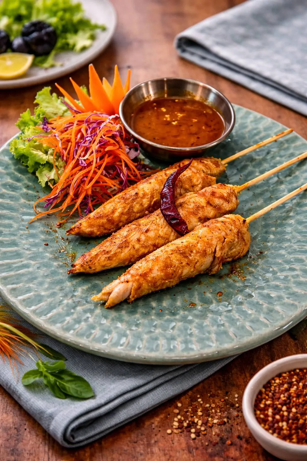 ไก่สะเต๊ะ